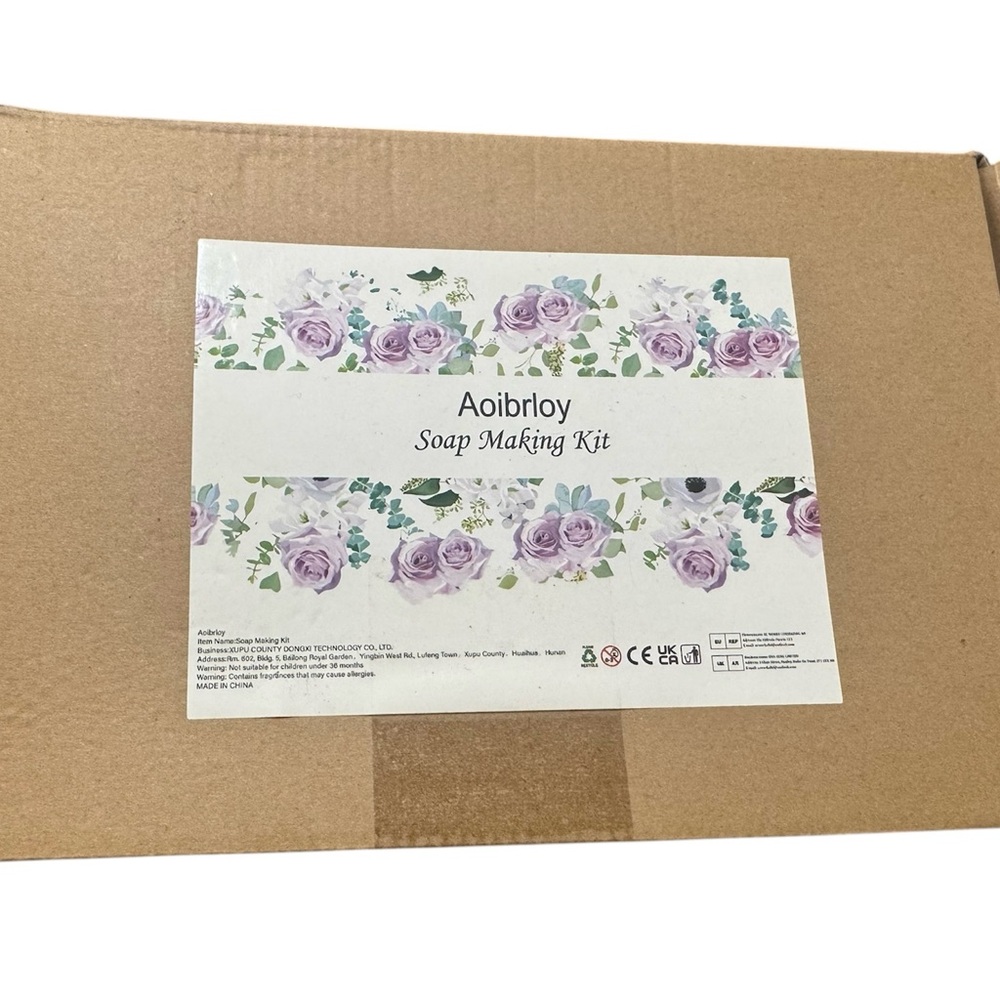 New Aoibrloy Soap Kits Making for Adults Beginner with Instructions